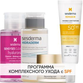 Sesderma Программа Factor G комплексный уход лосьон 200 мл  тоник 200 мл  крем 50 мл  флюид SPF50 50 мл. фото