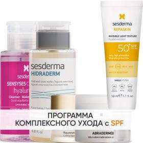 Sesderma Программа Factor G комплексный уход лосьон 200 мл  тоник 200 мл  крем 50 мл  флюид SPF50 50 мл  скраб 50 г. фото