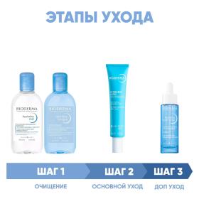 Bioderma Программа Hydrabio комплексный уход мицеллярная вода 250 мл  лосьон 250 мл  крем 40 мл  сыворотка 30 мл. фото