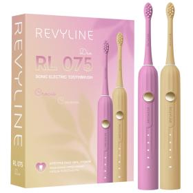 REVYLINE Набор электрических зубных щеток RL 075 Duo Сrocus  Сocoon. фото