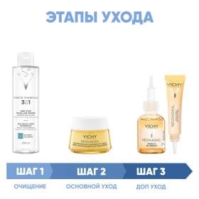 Vichy Программа Neovadiol комплексный уход мицеллярная вода 200 мл  крем день 50 мл  сыворотка 30 мл  крем для век 15 мл. фото