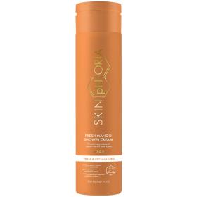 SkinpHoria Отшелушивающий крем-скраб для душа Fresh Mango Shower Cream, 300 мл. фото