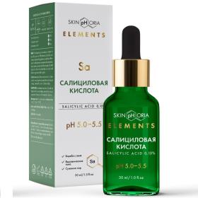 SkinpHoria Сыворотка с салициловой кислотой для лица Salicylic Acid Peeling Serum, 30 мл. фото