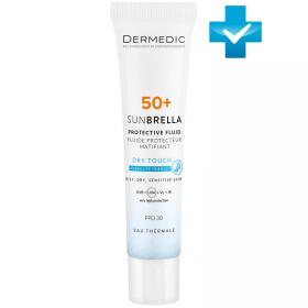 Dermedic Матирующий защитный флюид для лица SPF50 PPD30, 40 мл. фото
