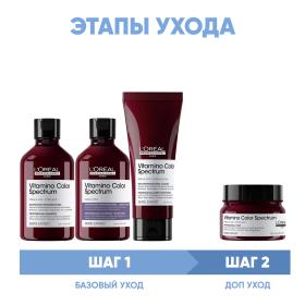 Loreal Professionnel Программа Vitamino Color Spectrum комплексный уход для светлых волос шампунь 2х300 мл  кондиционер 200 мл  маска 250 мл. фото