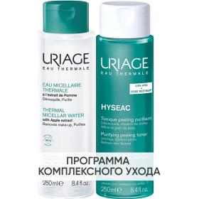 Uriage Программа Hyseac очищение мицеллярная вода 250 мл  лосьон 250 мл. фото