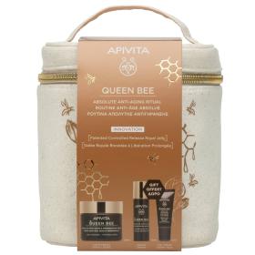 Apivita Набор Anti-Aging крем легкий 50 мл  сыворотка 10 мл  крем для век 5 мл. фото