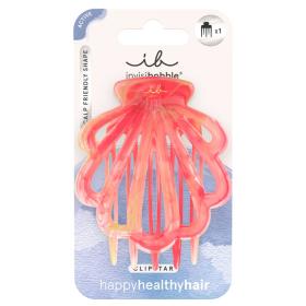 Invisibobble Заколка-крабик плоский Coral Hug, размер L. фото