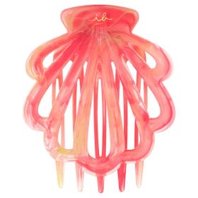 Invisibobble Заколка-крабик плоский Coral Hug, размер L. фото