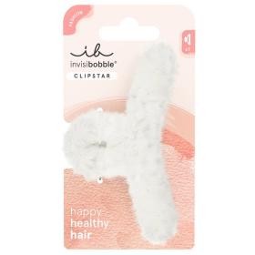 Invisibobble Заколка-крабик Cozy Fluff, размер M. фото