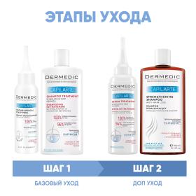 Dermedic Программа Capilarte комплексный уход пилинг 100 мл  стимулирующий шампунь 300 мл  сыворотка 150 мл  укрепляющий шампунь 300 мл. фото