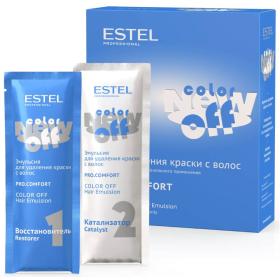Estel Эмульсия для удаления краски с волос Pro.Comfort, 12 саше х 25 мл. фото