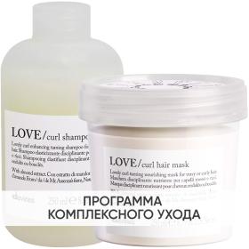 Davines Программа Love Curl базовый уход шампунь 250 мл  маска 250 мл. фото