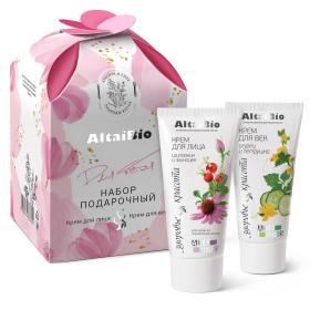 AltaiBio Подарочный набор Для тебя крем для лица 50 мл  крем для век 30 мл. фото