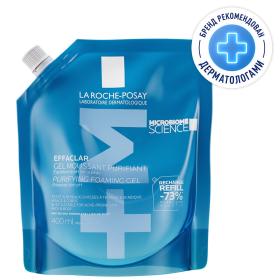 La Roche-Posay Очищающий пенящийся гель для проблемной кожи лица и тела, рефил 400 мл. фото