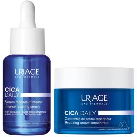 Uriage Набор для лица сыворотка 30 мл  крем-концентрат 50 мл. фото