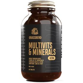 Grassberg Комплекс витаминов и минералов Multivitamins  Minerals Ultra, 60 капсул. фото