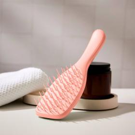 Tangle Teezer Расческа для склонных к выпадению и ломкости волос Extra Gentle Saffron. фото