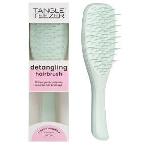 Tangle Teezer Расческа для склонных к выпадению и ломкости волос Extra Gentle Eucalyptus Green. фото