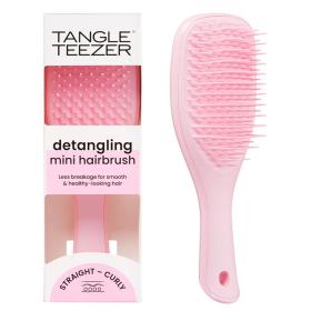 Tangle Teezer Расческа для прямых и волнистых волос Mini Millennial Pink. фото