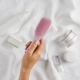 Tangle Teezer Расческа для прямых и волнистых волос Mini Millennial Pink. фото