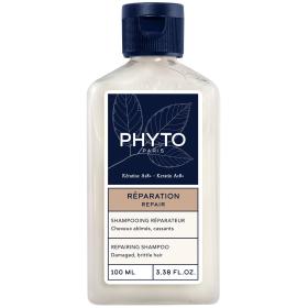 Phyto Восстанавливающий шампунь для волос, 100 мл. фото