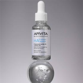 Apivita Увлажняющая восстанавливающая сыворотка для лица HA5 Honey Repair, 30 мл. фото