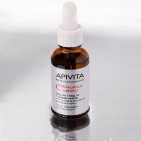 Apivita Антивозрастная корректирующая сыворотка для лица C15 Propolis Correct, 30 мл. фото