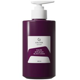 Гельтек Увлажняющее масло для душа Black Cassis, 390 мл. фото