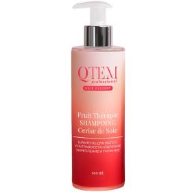 Qtem Шампунь для ультравосстановления, укрепления и питания волос Шелковая вишня, 200 мл. фото