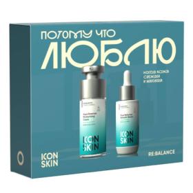 Icon Skin Подарочный набор для себорегулирующего ухода Потому что люблю. фото