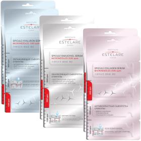 Institute Estelare Набор сывороток Сила омоложения коллаген, бакучиол, гиалурон. фото