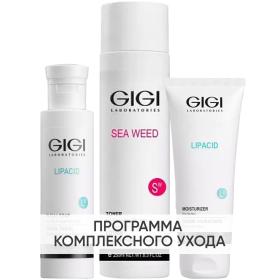 GiGi Программа GiGi очищение и основной уход жидкое мыло 120 мл  тоник 250 мл  крем 100 мл. фото