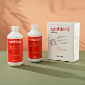 Tefia Набор для коррекции косметического цвета волос, 2 х 500 мл. фото