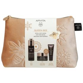 Apivita Набор Anti-Aging сыворотка 30 мл  крем легкий 15 мл  крем для век 5 мл. фото