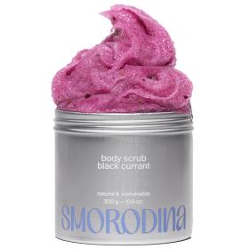 SmoRodina Cахарно-соляной скраб-желе для тела Чёрная смородина, 300 мл. фото
