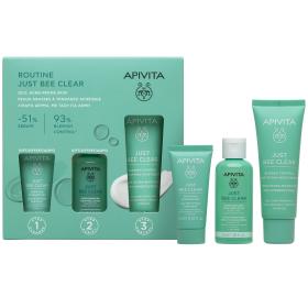 Apivita Набор для лица гель 15 мл  лосьон 50 мл  уход 40 мл. фото
