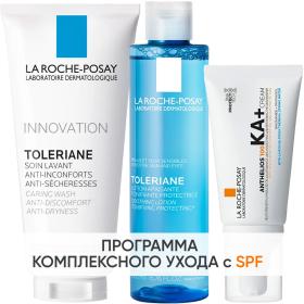 La Roche-Posay Программа Toleriane очищение и основной уход гель 200 мл  тоник 200 мл  крем SPF50 50 мл. фото