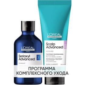 Loreal Professionnel Программа Serioxyl Advanced базовый уход шампунь 300 мл  гель-уход 200 мл. фото