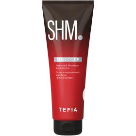 Tefia Парфюмированный шампунь для волос Пряный шторм, 285 мл. фото