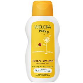 Weleda Детская расслабляющая эмульсия с календулой для ванны 0, 200 мл. фото