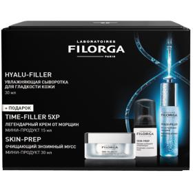 Filorga Набор для лица сыворотка 30 мл  крем 15 мл  мусс 30 мл. фото