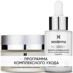 Sesderma Программа Mesoses основной и дополнительный уход крем 50 мл  сыворотка 30 мл. фото