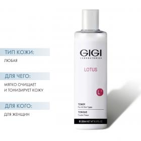 GiGi Тоник для всех типов кожи Toner For All Skin Types, 250 мл. фото