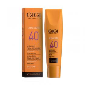 GiGi Легкая эмульсия увлажняющая защитная SPF40 Advanced Protection, 50 мл. фото