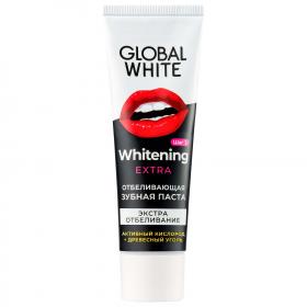 Global White Отбеливающая зубная паста Extra Whitening, 30 мл. фото