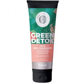 Дом природы Гель для умывания Green Detox с комплексом черноморских водорослей Мягкая свежесть 150 г. фото