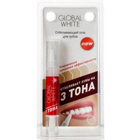 Global White Отбеливающий гель для зубов классический 5 мл. фото