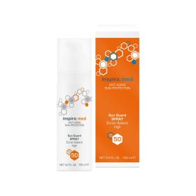 Inspira Cosmetics Солнцезащитный лосьон-спрей SPF 50 Sun Guard Spray, 150 мл. фото