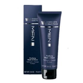Janssen Cosmetics Нежный крем для умывания и бритья Purifying Wash  Shave, 75 мл. фото
